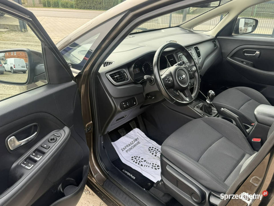Kia Carens 7osobowyalutempomatz Niemiec IV 2013 nieuszkodzony Dąbrowa