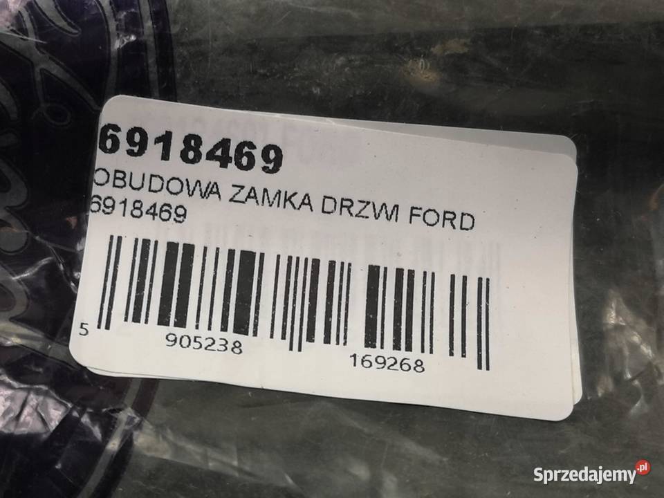 OSŁONA ZAMKA DRZWI LEWYCH FORD ESCORT MK5 osobowe