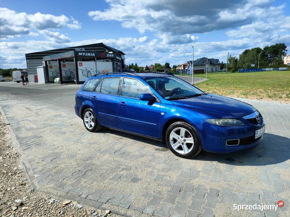 Mazda6 2006 dobrze wyposażona auto prywatne czujnik zmierzchu