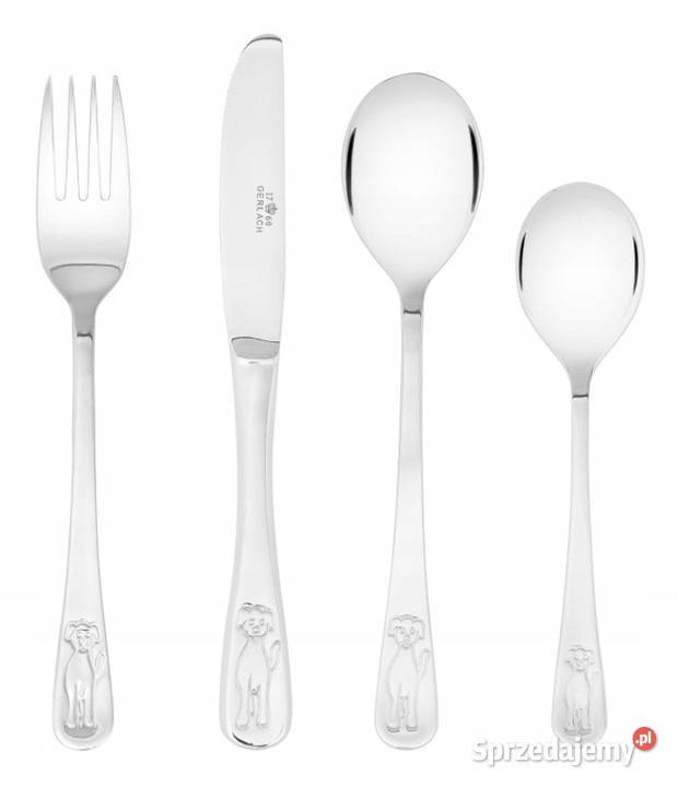 GERLACH Premium sztućce dziecięce rozwój dziecka wielkopolskie Poznań sprzedam
