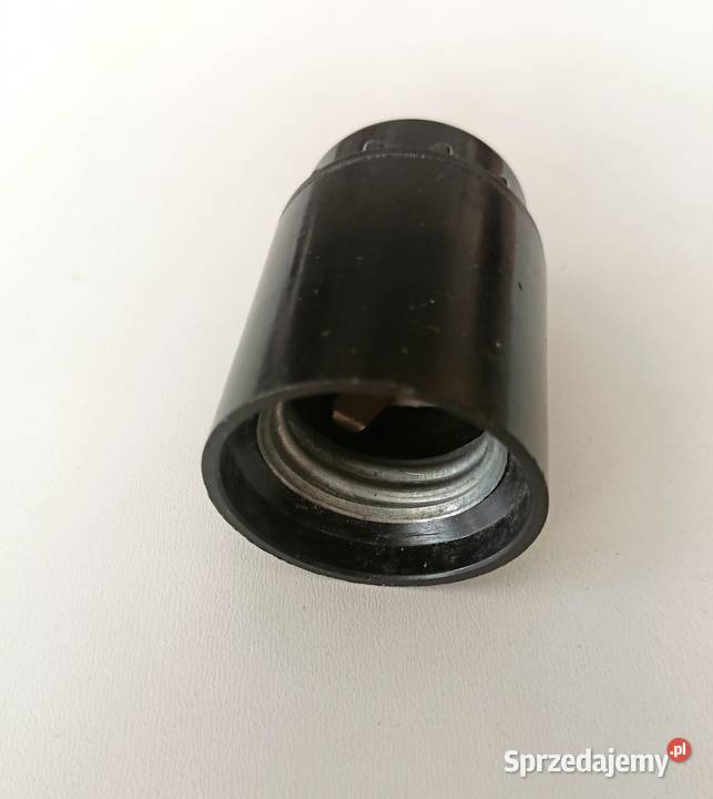 Oprawka żarówki E27 z PRLu vintage łódzkie Łódź sprzedam