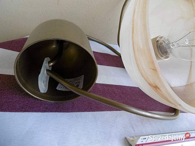 Lampa sufitowa z lat PRL produkcji Fobos wielkopolskie