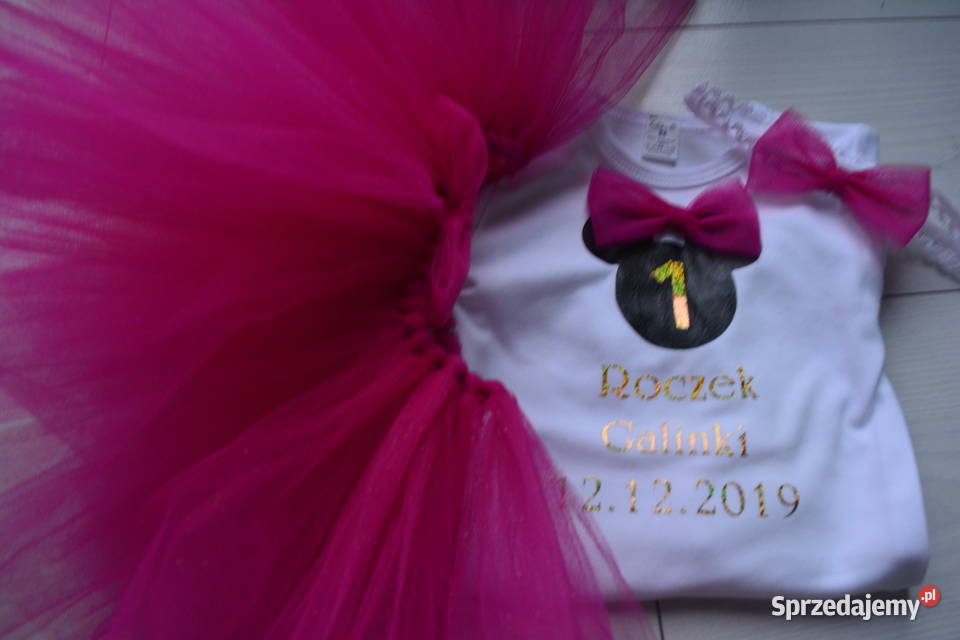 Komplet tutu na roczek dziewczynki Waćmierz