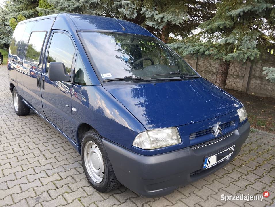Citroen Jumpy 6osobowy Long długi paka 20 HDI 90 2000cm3 podkarpackie sprzedam