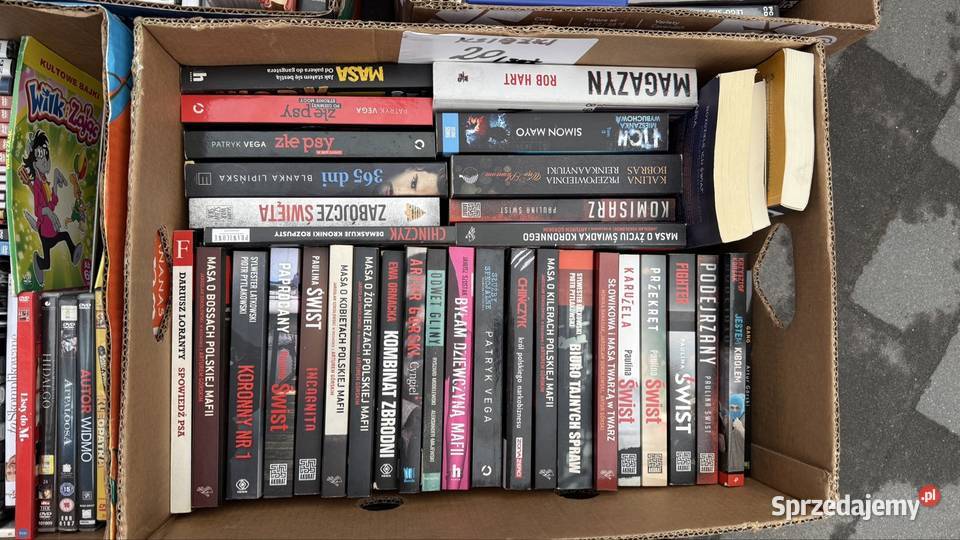 Zestaw mix filmy dvd gry pc 2 ksiazki zabawki Radom