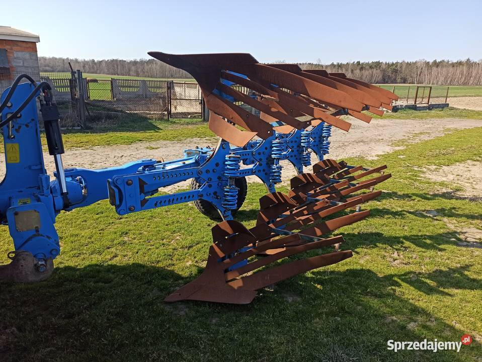 Pług Lemken Europal 4 skibowy ażurowy nonstop nieuszkodzony łódzkie Moszczenica