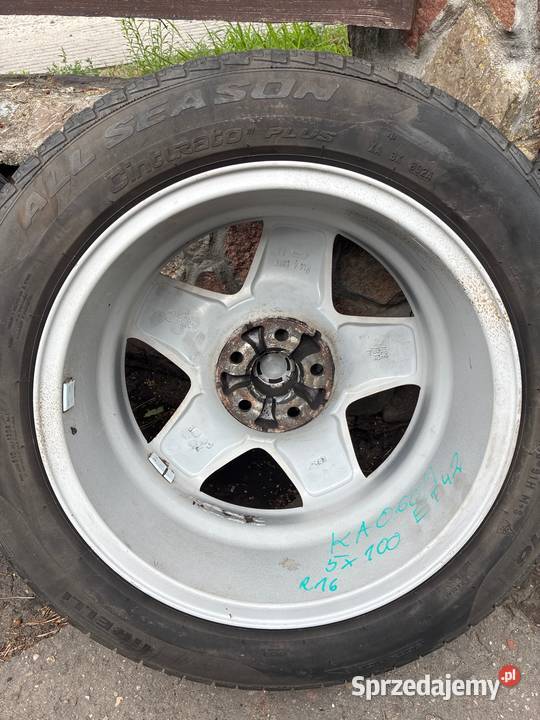 Seat FELGI ALUMINIOWE 20555 R16 KOMPLET ET43 aluminiowe Samochodowe wielkopolskie