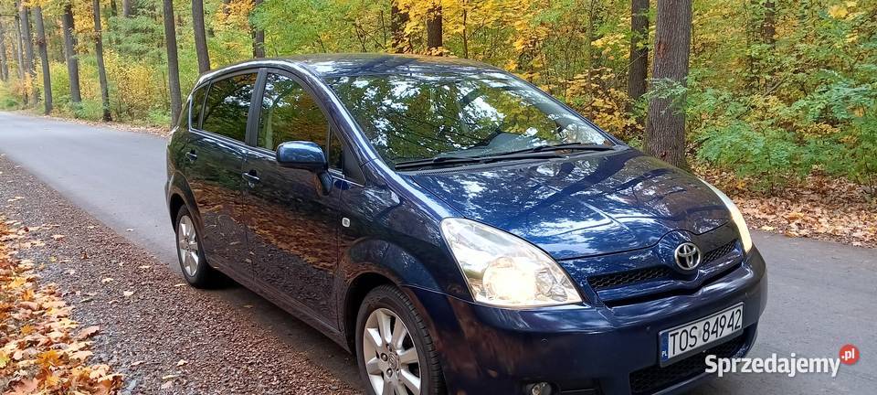 Toyota Corolla Verso LPG świętokrzyskie Ostrowiec Świętokrzyski sprzedam