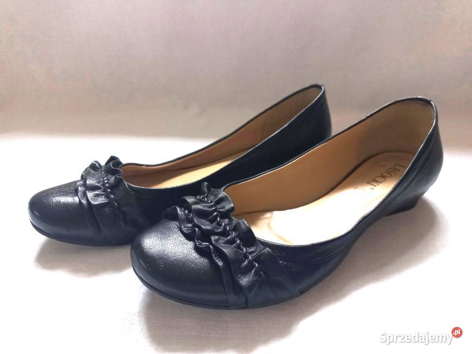 Buty czarne Baleriny damskie r 37538 Lasocki Białystok