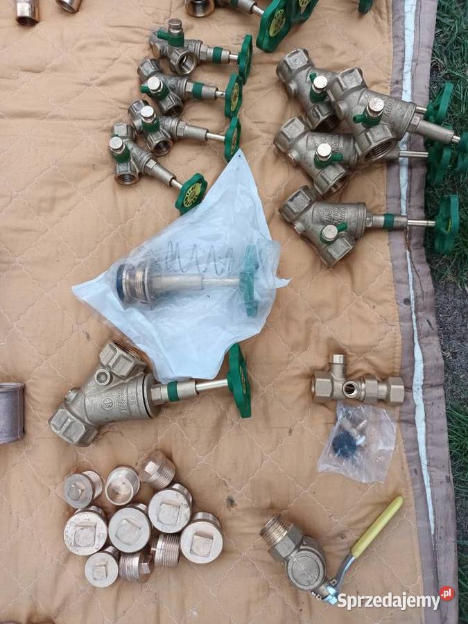 Mosiądz kształtki zawory redukcje Viega Szczytno sprzedam