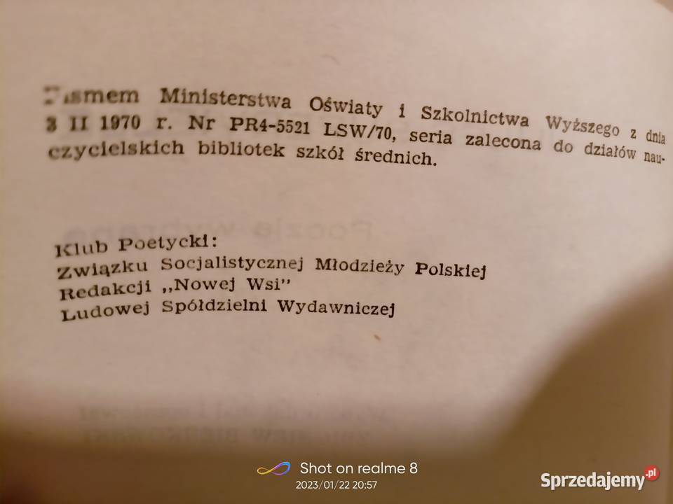 Les Superviele Poezje wybrane książki Warszawa