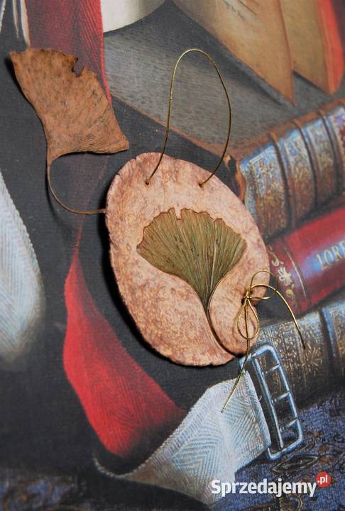Miłorząb japoński gingko biloba liść zawieszka z Lublin