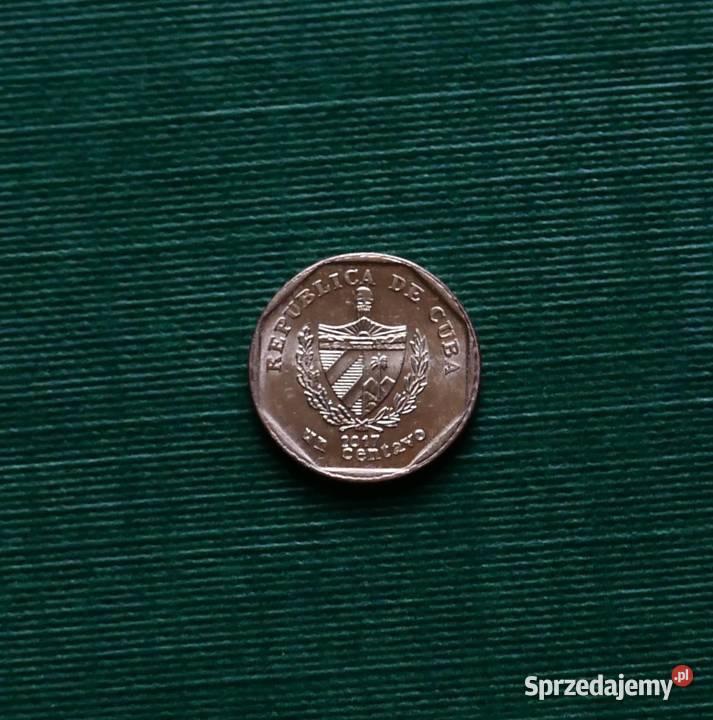 KUBA 1 centavo 2017r śląskie