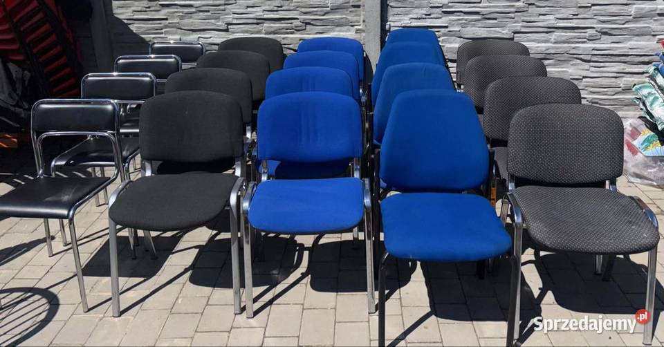 4 Krzesła wkładane jedno w drugieRozne Ostrów Wielkopolski