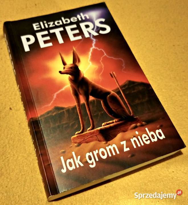Książka grom z nieba E Peters Warszawa