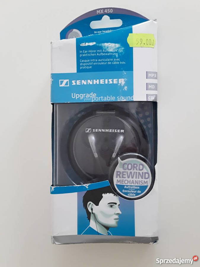 Słuchawki przewodowe Sennheiser do uszu
