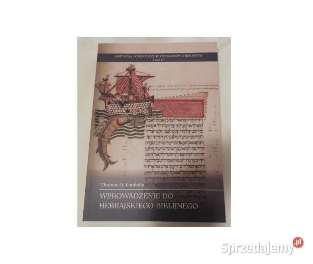 Lambdin Wprowadzenie do hebrajskiego biblijnego Krotoszyn sprzedam
