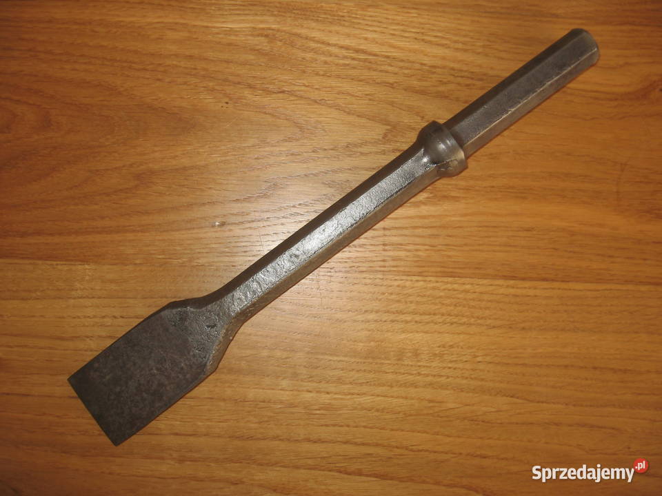 Dłuto płaskie Hex 22x50x380mm Atlas Copco Wacker Dom i Ogród Sosnowiec