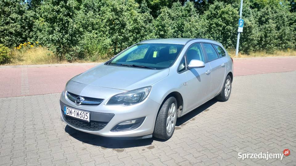 Opel Astra J 2014R 130KM Sulechów