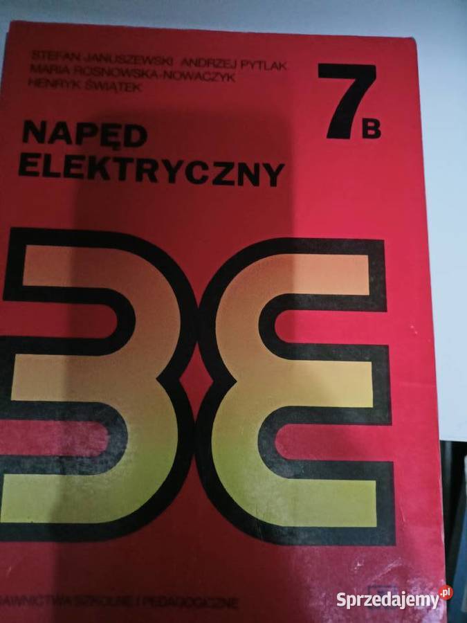 Napęd elektryczny podręczniki szkolne księgarnia Warszawa