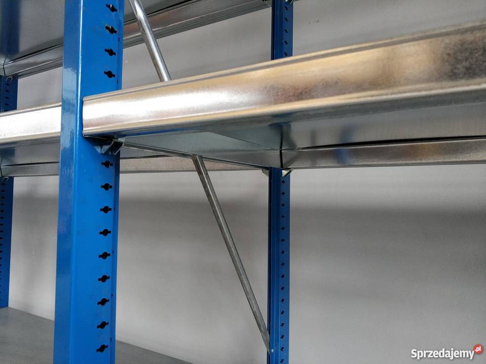 REGAŁ metalowy magazynowy warsztatowy 463x220x53 Dzierżoniów sprzedam