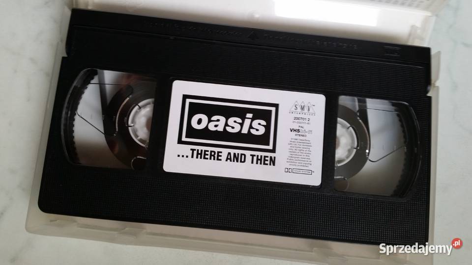 OASIS THERE AND THEN 1996 VHS Puławy
