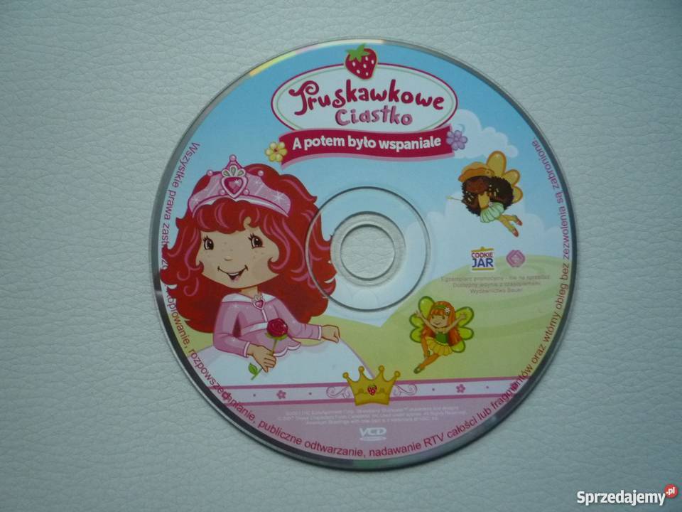 Truskawkowe ciastko NOWA bajka dzieci na DVD
