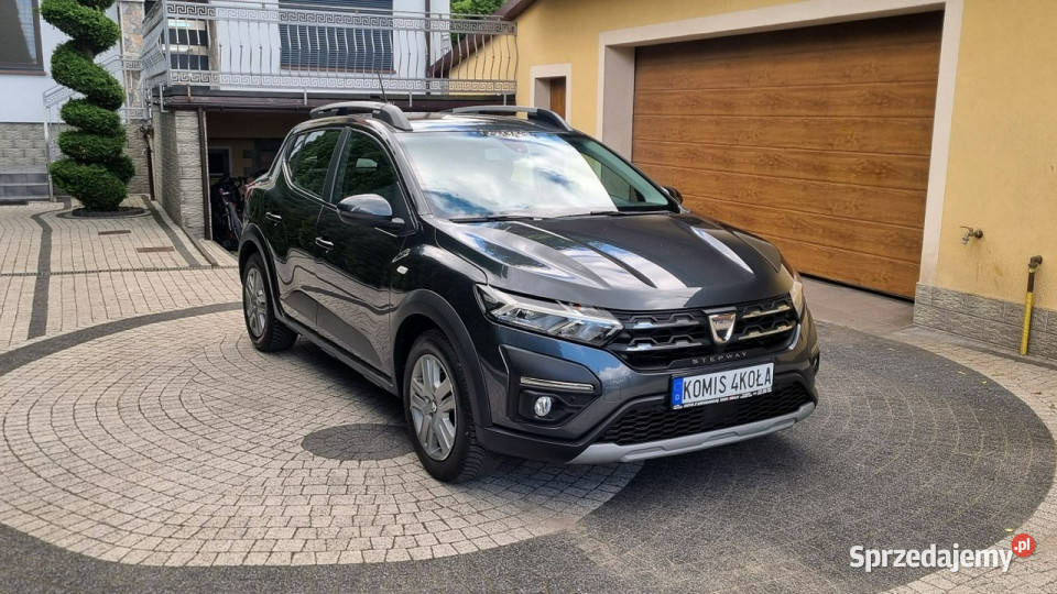 Dacia Sandero Stepway Serwis LED Navi Kamera Cof immobilizer sprzedam