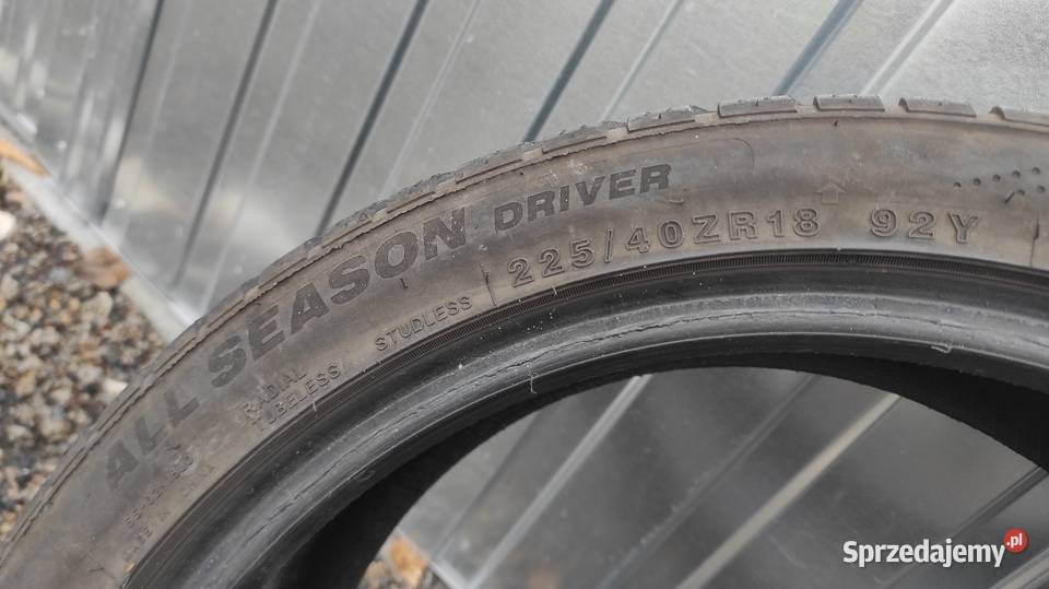 Opony wielosezonowe 22540R18 Imperial 6mm 2021r Olganów