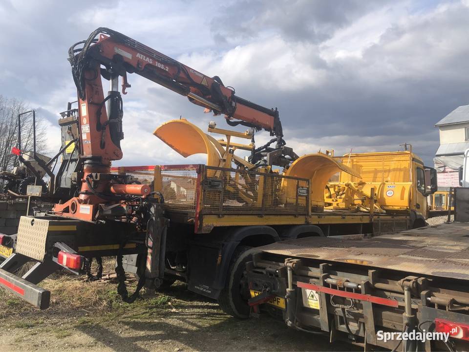 Mercedes arocs 2527 euro6 hds 6x2 2014 atlas podkarpackie