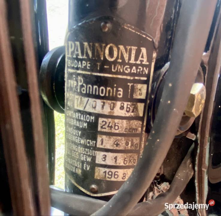 Pannonia 250 T1 De Luxe Węgierski Junak Jawa Shl 4000km