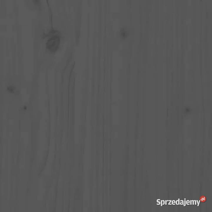 Wezgłowie łóżka szare 206x4x100 lite drewno sprzedam