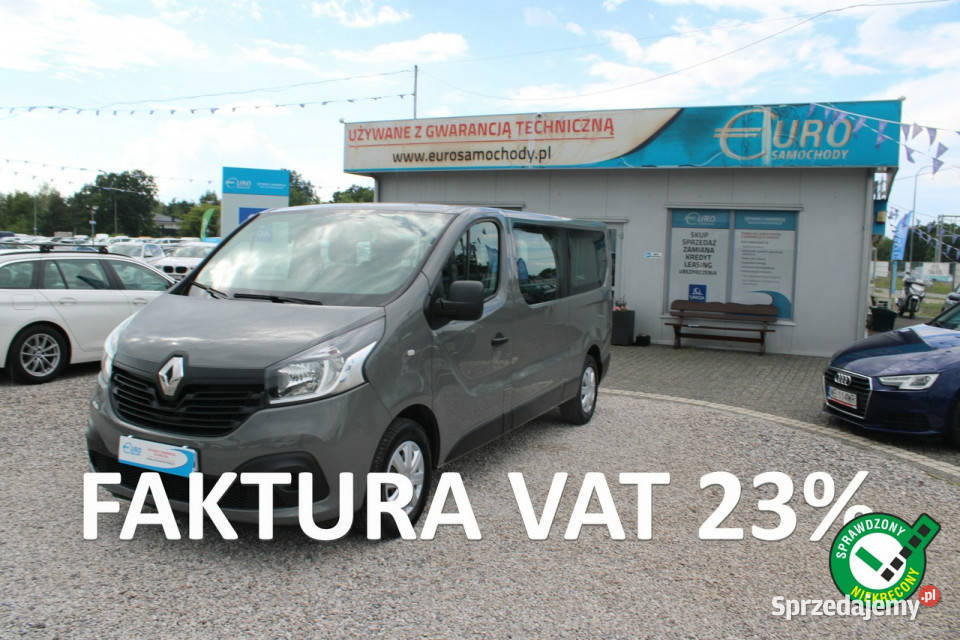 Renault Trafic L2 9 Osobowy Fvat netto PLN ESP mazowieckie Warszawa sprzedam