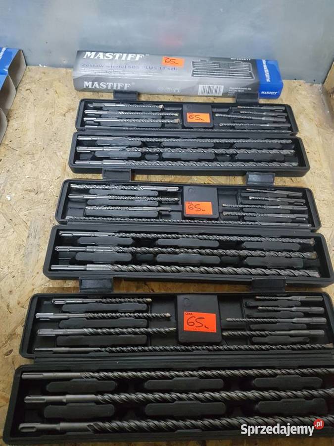 WIERTŁA DO BETONU SDS PLUS 11 WIERTŁO ZESTAW Głogowa