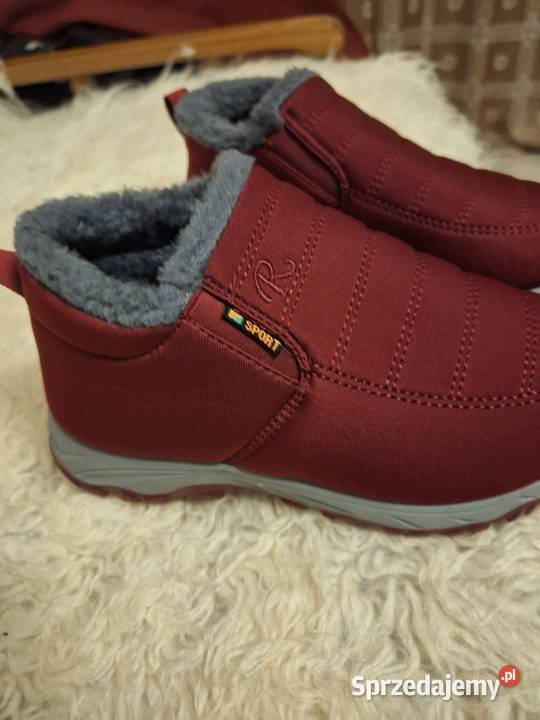 Bytu zimowe 38225 czerwone super ciepłelekkie inna Warszawa
