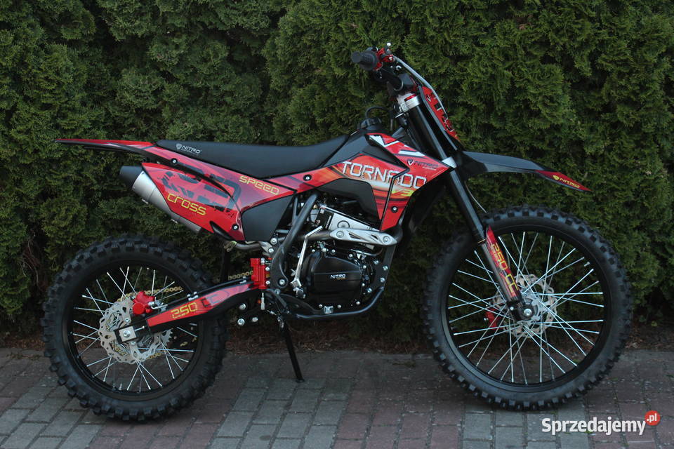 Cross TORNADO NITRO 250 cc 1821 transport pod nieuszkodzony zachodniopomorskie Goleniów