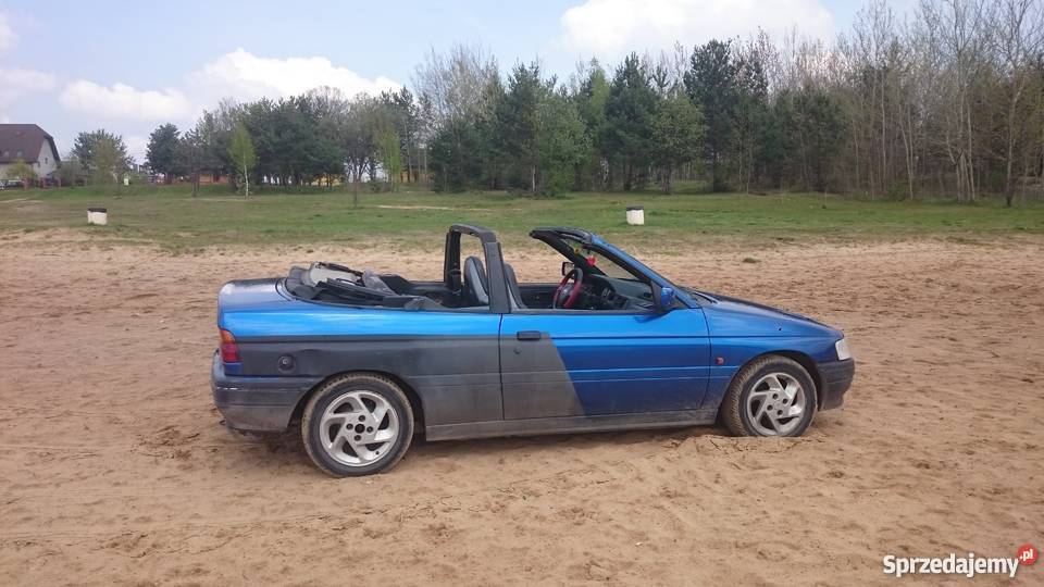 Ford Escort cabrio śliczny skóra gaz zabawka na Starachowice