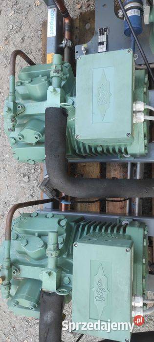 Zestaw sprężarkowy Bitzer 4EC42Y 2x227 mh 25kW Magazynowanie Paczków