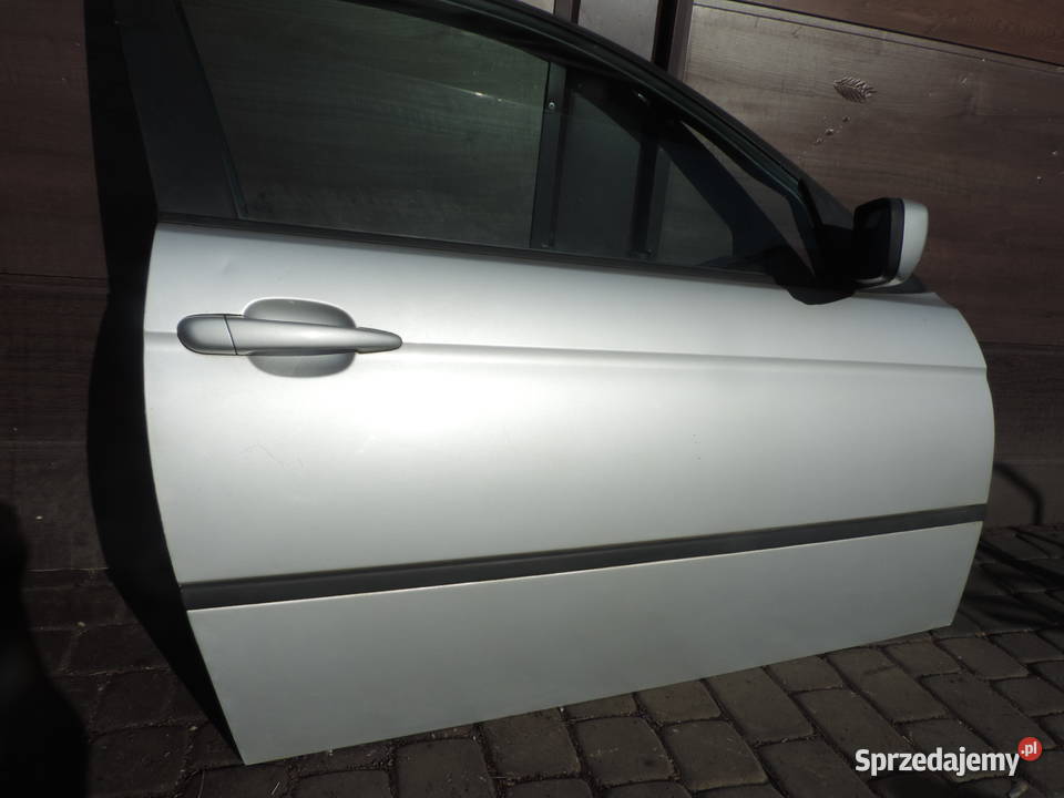 DRZWI PRAWY PRZÓD BMW E46 COMPACT TTITAN SILBER osobowe Nowy Sącz