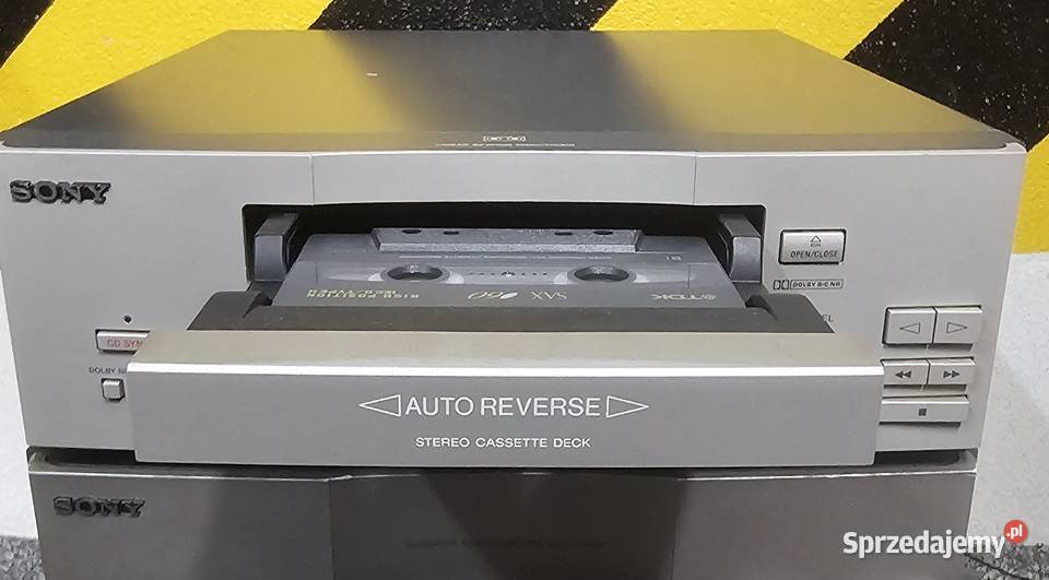 magnetofon kasetowy deck SONY TCEX66 SPRAWNY Magnetofony Kraków