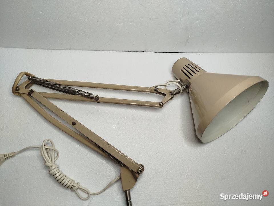 Zabytkowa Lampa warsztatowa SKALA PRL Zgierz