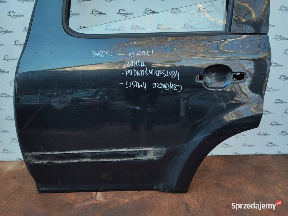 SKODA YETI 12r Drzwi lewy tył 120 mikronów Kielce