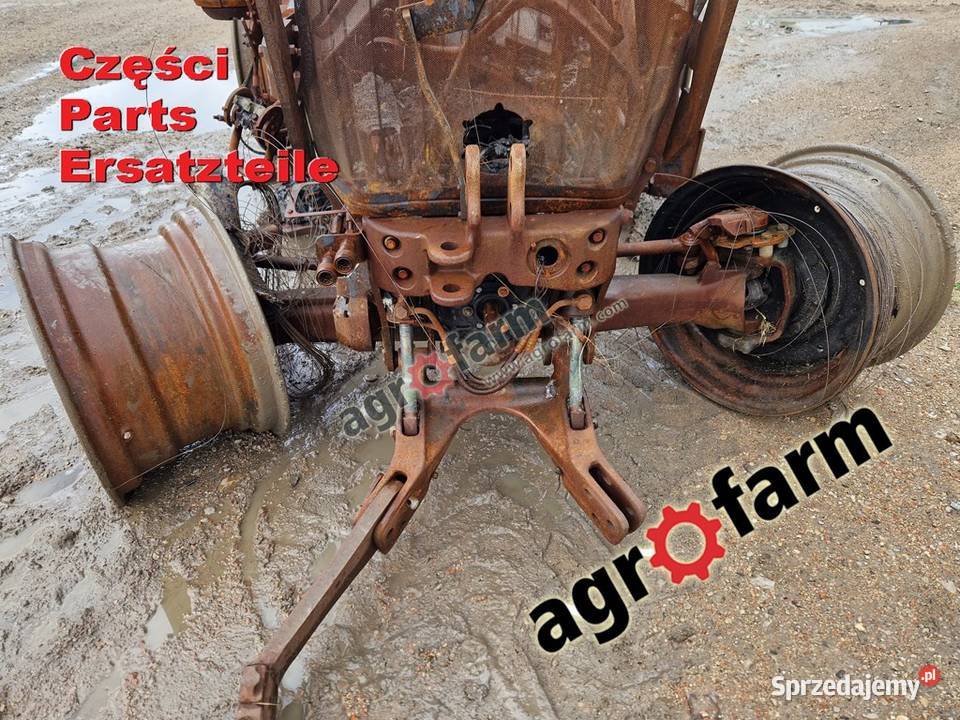 Fendt 210 Vario części skrzynia biegów most oś Byków