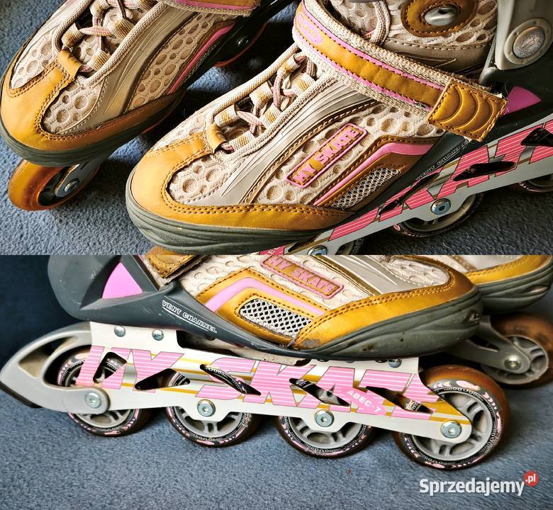 Rolki Hy Skate rozmiar 400 wkładki 255 ABEC 7 łódzkie Piotrków Trybunalski