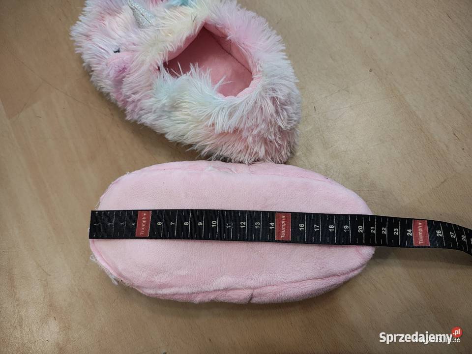 Kapcie papcie dziewczynki jednorożec dziewczynka zachodniopomorskie Szczecin