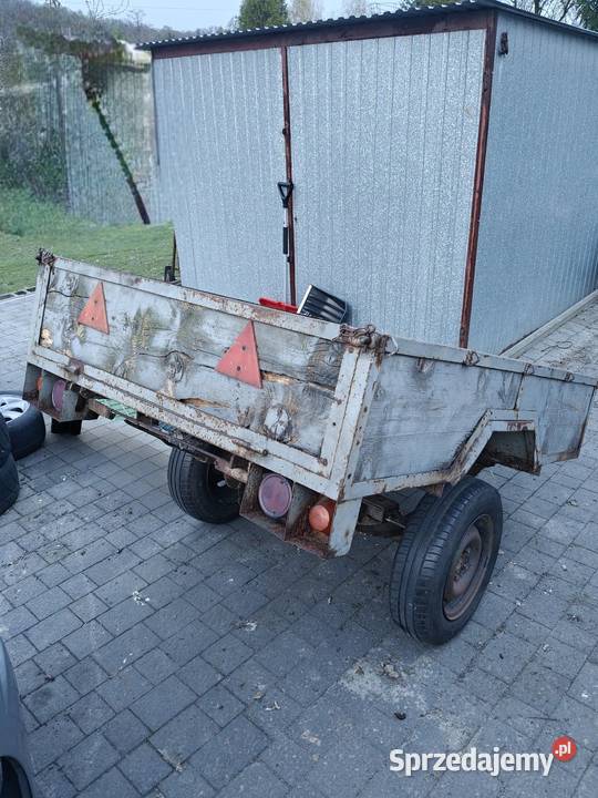 Przyczepka lekka Sam zarejestrowana Rok produkcji 1989 Kraków