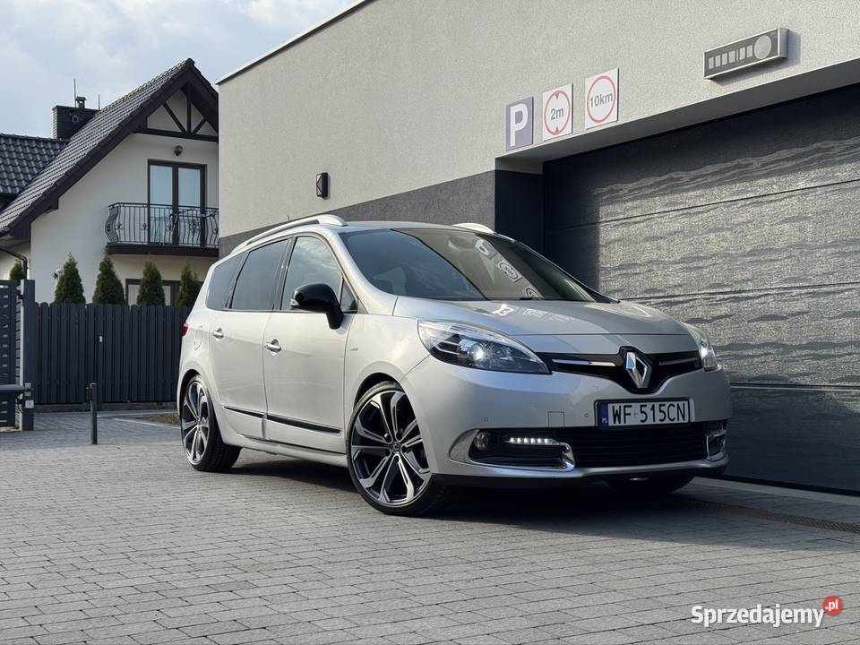 Renault Grand Scenic III Lift Bose Energy 82 aluminiowe felgi Warszawa