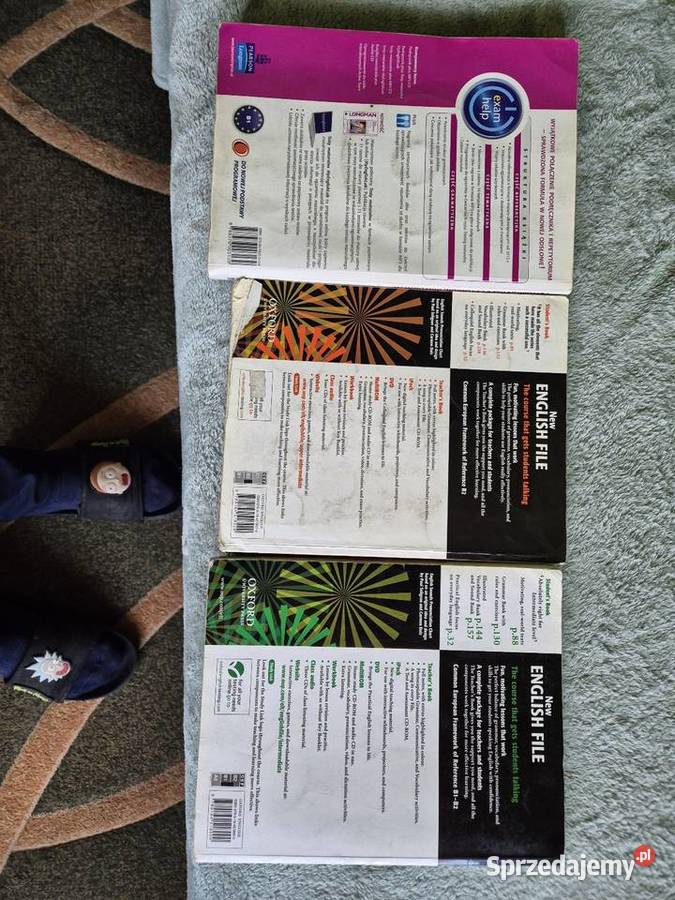 Podręczniki do nauki angielskiego miękka Piaseczno sprzedam