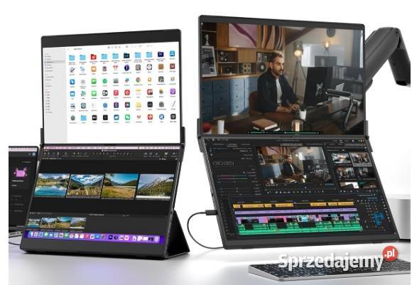 Monitor LED Jsaux FlipGo 16 Pro 25K 16 2560 x Myszyniec sprzedam