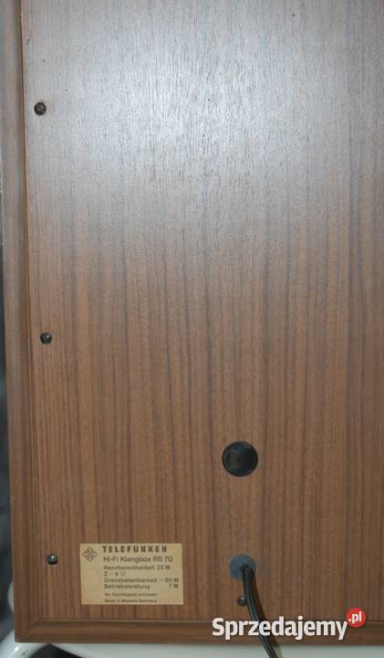 Kolumny głośnikowe Telefunken Klangbox RB70 dolnośląskie Wrocław
